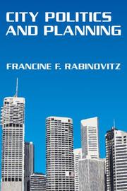 Cover of: City Politics and Planning