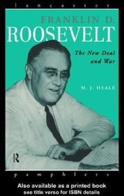 Cover of: Franklin D.Roosevelt by M J Heale         