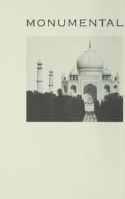 Cover of: Monumental matters by Santhi Kavuri-Bauer