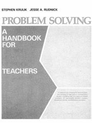 Cover of: Problem solving | Stephen Krulik