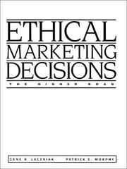 Cover of: Ethical Marketing Decisions: The Higher Road