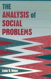 Cover of: The analysis of social problems