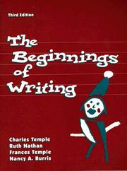 Cover of: The Beginnings of writing