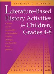 Cover of: Literature-based history activities for children, grades 4-8