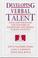 Cover of: Developing Verbal Talent