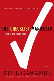 Cover of: The Checklist Manifesto by 