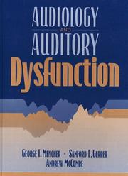 Cover of: Audiology and auditory dysfunction