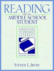 Cover of: Reading and the middle school student: strategies to enhance literacy