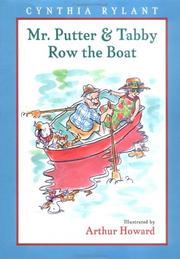 Mr. Putter and Tabby row the boat by Cynthia Rylant