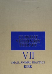 Cover of: Current Veterinary Therapy VII