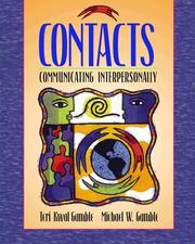 Cover of: Contacts by Teri Kwal Gamble