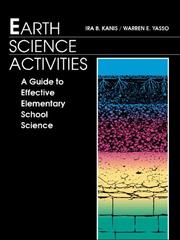 Cover of: Earth science activities: a guide to effective elementary school science teaching