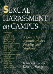 Cover of: Sexual Harassment on Campus: A Guide for Administrators, Faculty, and Students