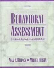 Cover of: Behavioral assessment: a practical handbook