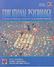Cover of: Educational Psychology: A Learning-Centered Approach to Classroom Practice