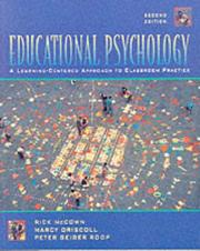 Cover of: Educational psychology by R. R. McCown, Marcy P. Driscoll, Peter G. Roop, R. R. McCown