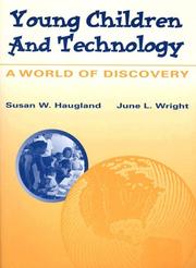 Cover of: Young children and technology: a world of discovery