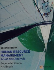 Cover of: Human Resource Management by Eugene McKenna, Nic Beech