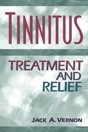 Cover of: Tinnitus: Treatment and Relief