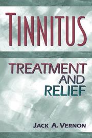 Cover of: Tinnitus: treatment and relief