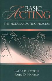 Cover of: Basic Acting: The Modular Process