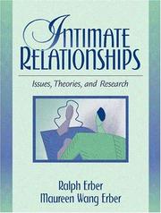 Cover of: Intimate Relationships | Ralph Erber
