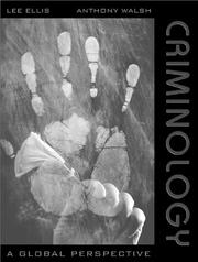 Cover of: Criminology: A Global Perspective