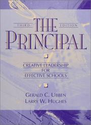 Cover of: The principal by Gerald C. Ubben, Larry Hughes, Cynthia J. Norris, Larry W. Hughes, Gerald C. Ubben