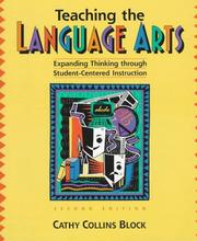Cover of: Teaching the language arts: expanding thinking through student-centered instruction