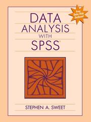 Cover of: Data analysis with SPSS