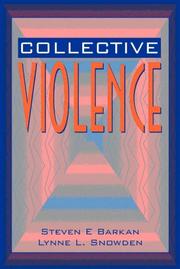 Cover of: Collective violence