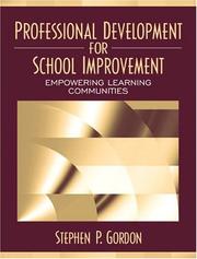 Cover of: Professional Development for School Improvement: Empowering Learning Communities