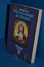 Cover of: Phänomenologie Des Kitsches by 