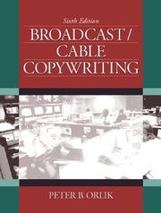 Cover of: Broadcast/cable copywriting