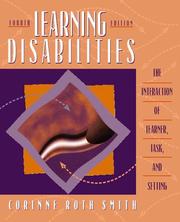 Cover of: Learning Disabilities by Corinne Roth Smith, Corinne Roth Smith