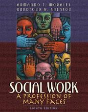 Cover of: Social Work by Armando T. Morales, Bradford W. Sheafor
