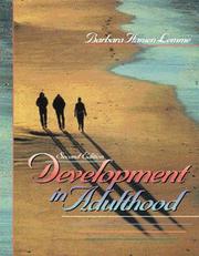 Cover of: Development in adulthood by Barbara Hansen Lemme