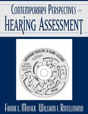 Cover of: Contemporary Perspectives in Hearing Assessment