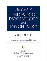 Cover of: Handbook of pediatric psychology and psychiatry