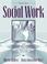 Cover of: Social work