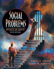 Cover of: Social problems by Daniel J. Curran
