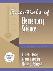 Cover of: Essentials of elementary science