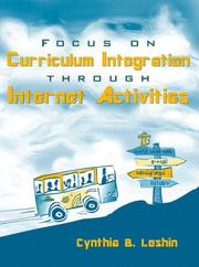 Cover of: Focus on curriculum integration through Internet activities