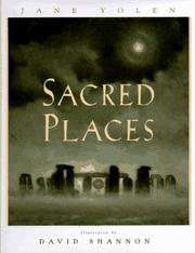 Cover of: Sacred places by Jane Yolen