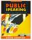 Cover of: Public speaking