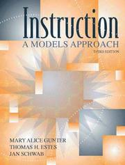 Cover of: Instruction by Mary Alice Gunter, Thomas H. Estes, Jan Hasbrouck Schwab