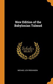 Cover of: New Edition of the Babylonian Talmud