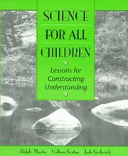 Cover of: Science for all children. by Martin, Ralph E.