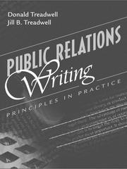 Cover of: Public Relations Writing: Principles in Practice