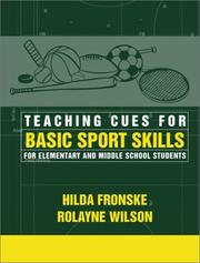 Cover of: Teaching Cues for Basic Sport Skills for Elementary and Middle School Students